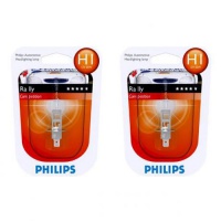 Автолампа галогенная PHILIPS RALLY H1 12V 100W  (2шт.)