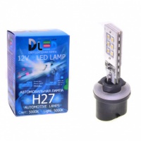 Светодиодная автомобильная лампа DLED H27 - 880 - 12 SMD2323 (2шт.)